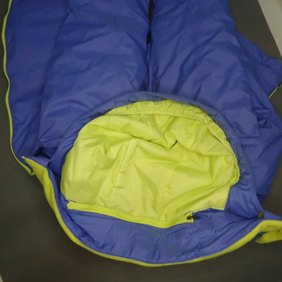 SIZE XL (18). L.L. Bean girl's blue hooded puffer jacket. - Picture 11 of 16